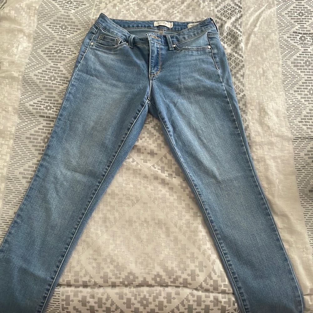 Jessica Simpson light blue jeans